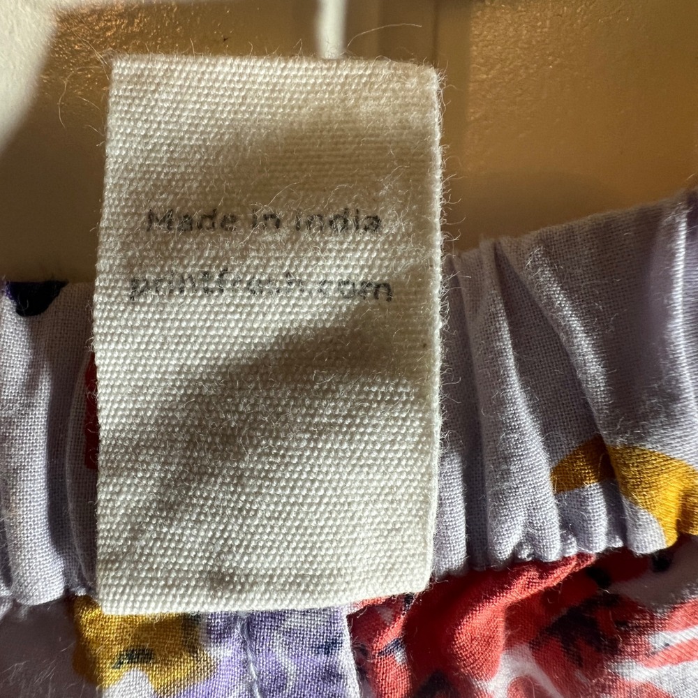 Printfresh Cotton Pajama Pants in What's Your Sign Lavender Zodiac, Women's XL - Picture 6 of 15